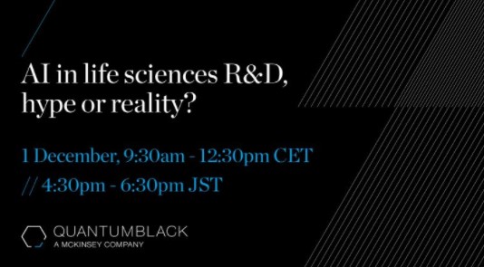 Webinar: AI in Life Sciences R&D, Hype or Reality?