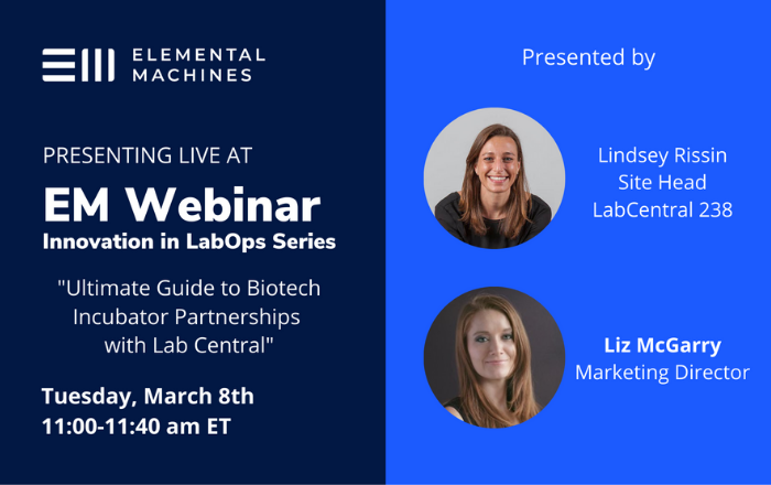 Innovation in LabOps Webinar: The Ultimate Guide to Biotech Incubator Partnerships