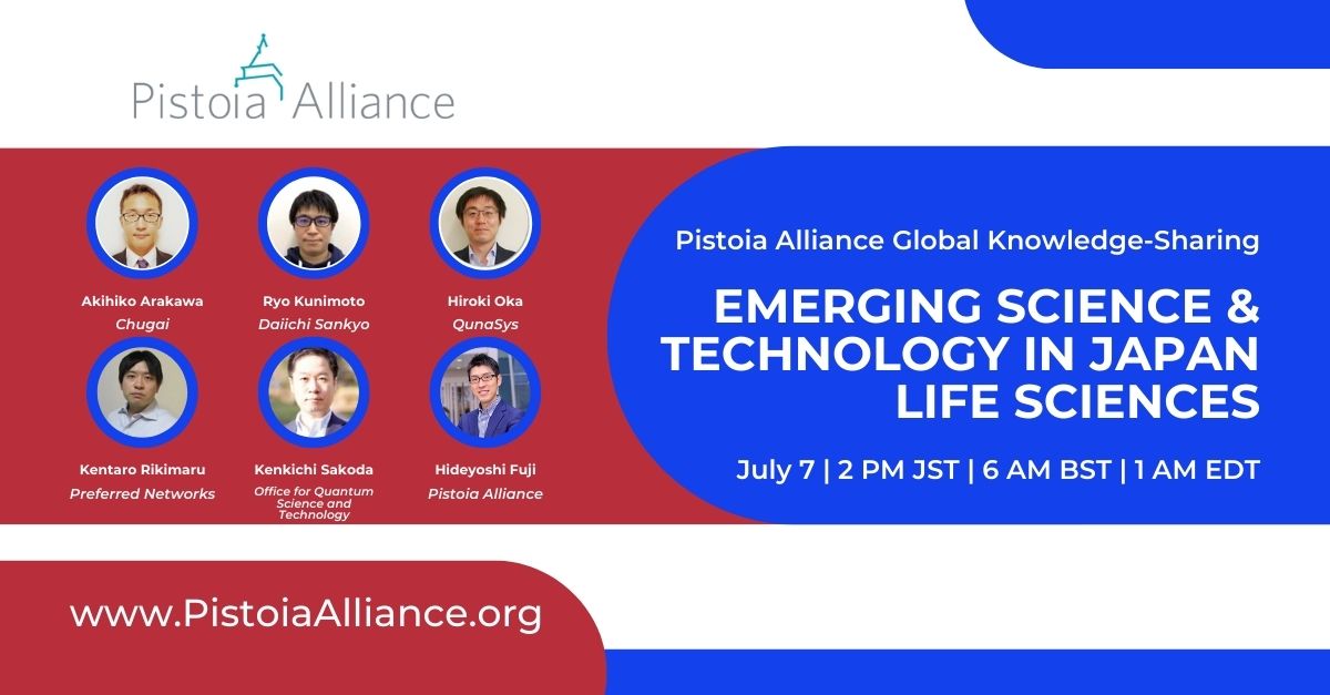 Pistoia Alliance Global Knowledge-Sharing: Emerging Science & Technology in Japan Life Sciences