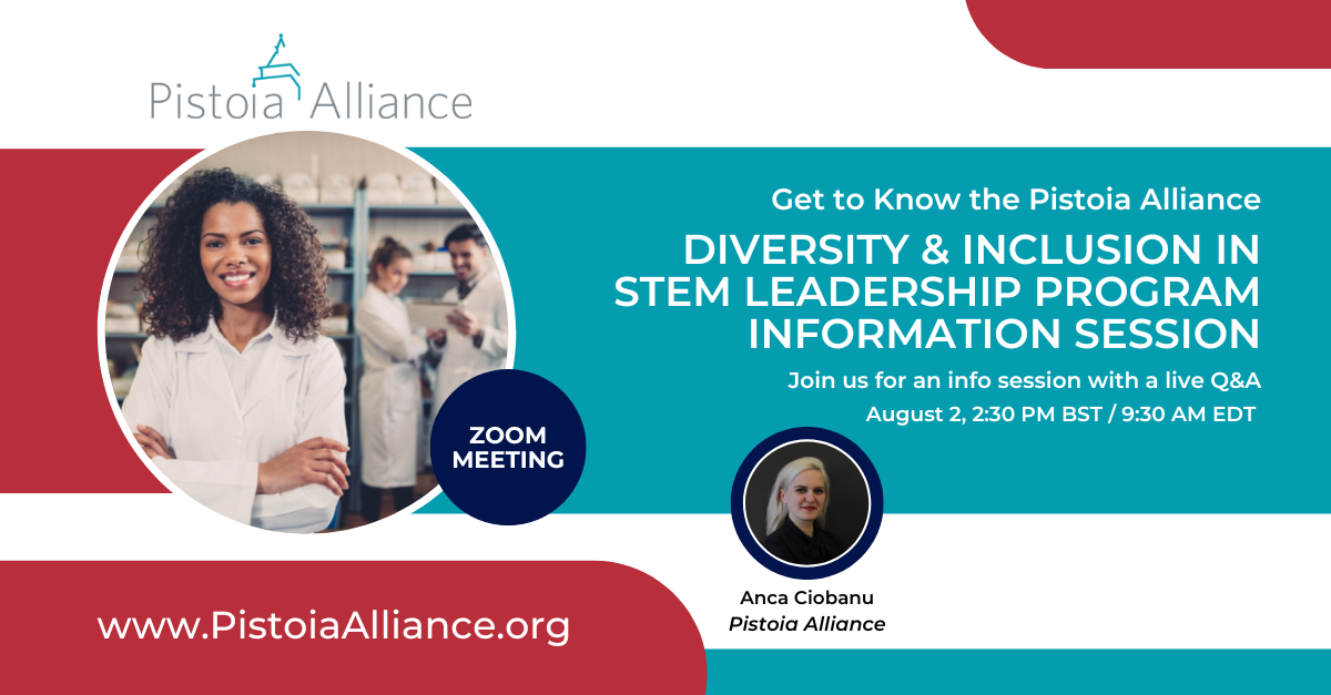 Pistoia Alliance's Diversity & Inclusion in STEM Leadership Program Information Session