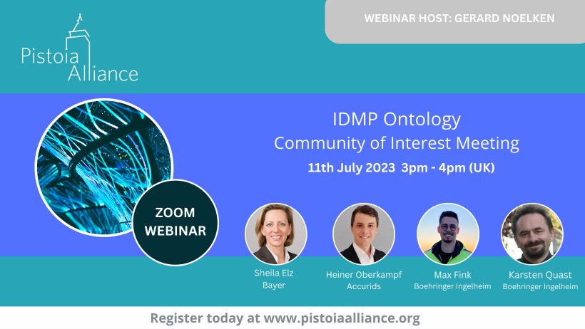 IDMP Ontology - Community of Interest Meeting