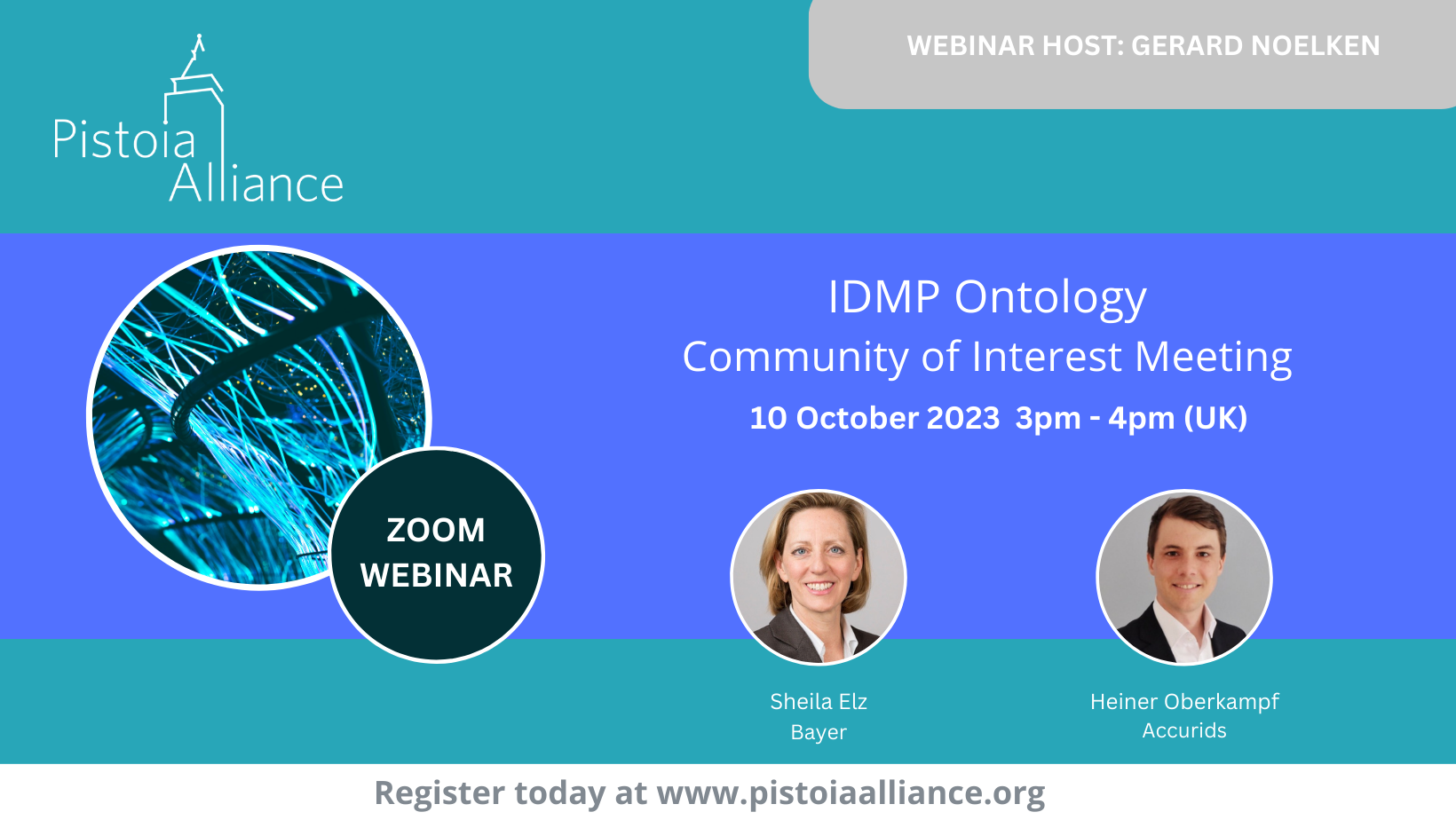 Pistoia Alliance's IDMP Ontology Community of Interest Meeting - October