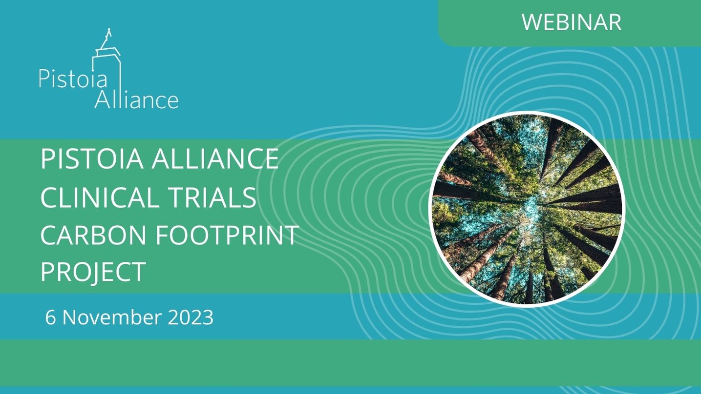 Event tile for clinical trials carbon footprint webinar