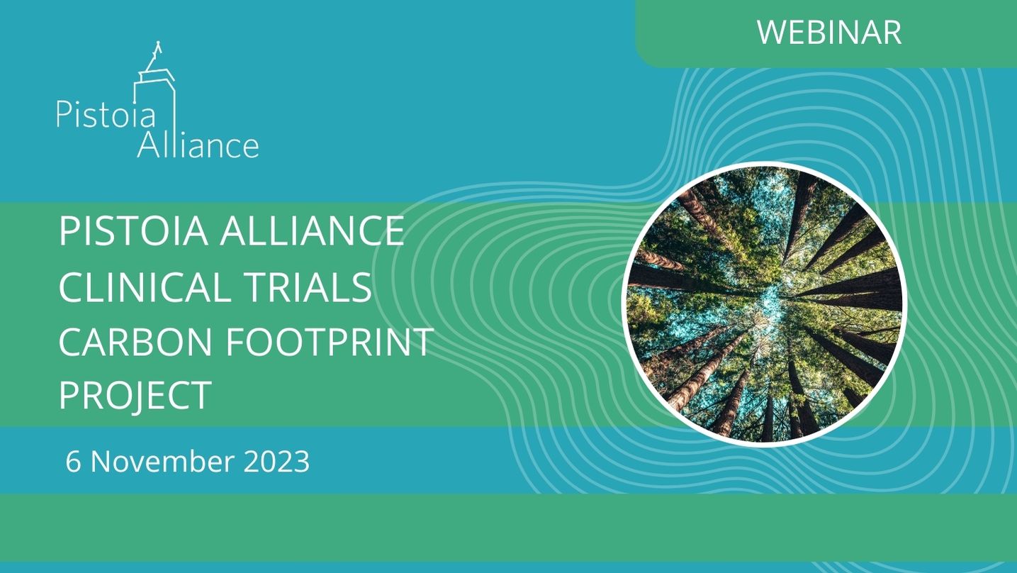 Pistoia Alliance Clinical Trials Carbon Footprint Project