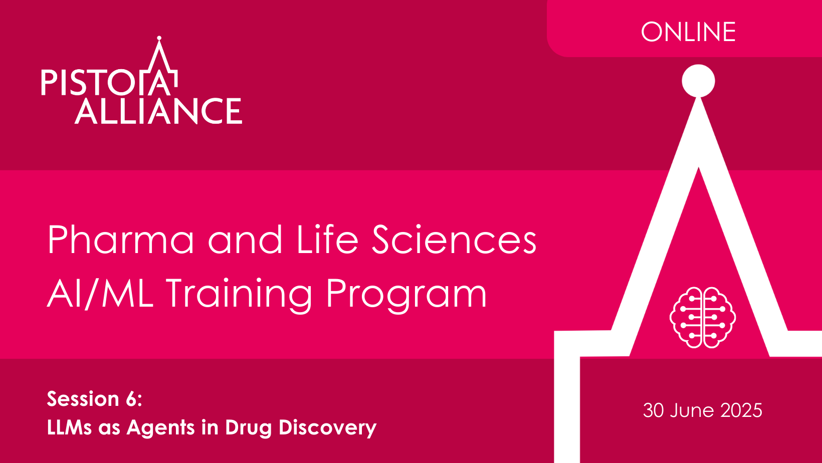 Pharma and Life Science AI/ML Training - Session 6: LLMs as Agents in Drug Discovery